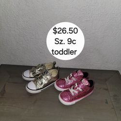 Toddler Girls Converse Bundle Sz. 9c