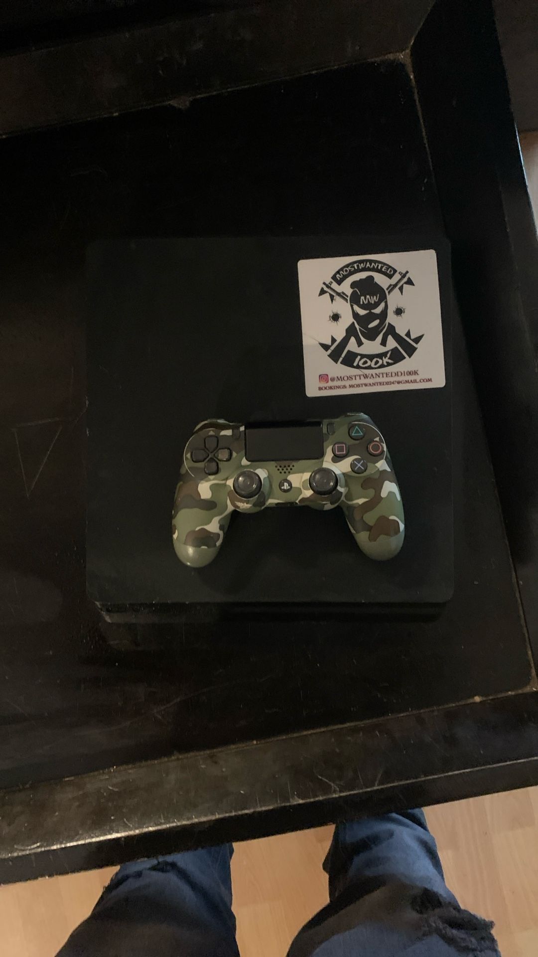 PS4 Slim Camo Controller 