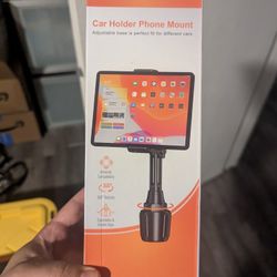 Tablet Or Phone Cup Holder