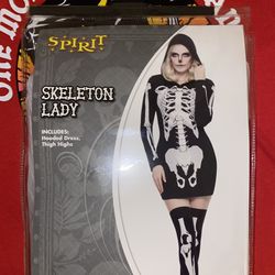 Skeleton Lady Costume 