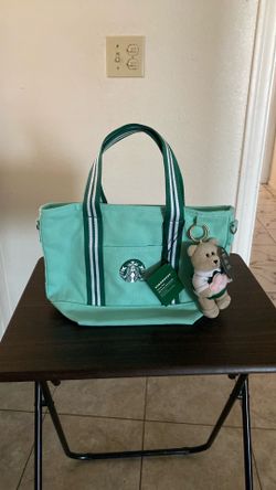 Starbucks tote with bloosm bears