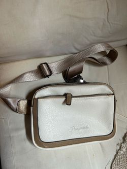 Leather crossbody bag