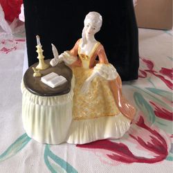Vintage Royal Doulton Mediation Figurine. 
