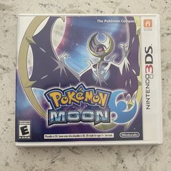 Pokemon Moon (Nintendo 3DS) - Tested, Authentic, Complete in Box CIB