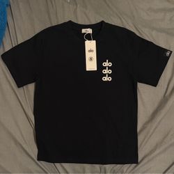Alo Yoga Black Graphic T-Shirt Size Small
