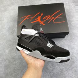 Jordan 4 SE Black Canvas 66