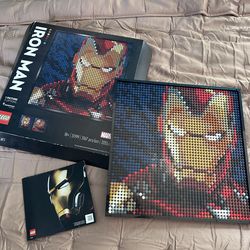 Lego Art: Iron Man portrait set