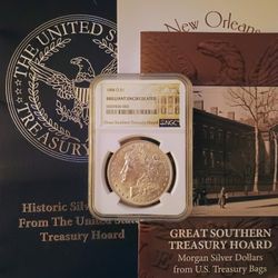 Morgan Silver Dollars From The Great Southern Treasury Hoard