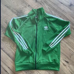 Women’s vintage retro Adidas nylon track jacket size medium great condition