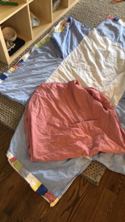 Pottery Barn Kids Crib Sheet And Skirt