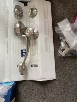 Schlage door handle set
