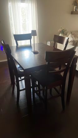 Ashley Furniture Dining Table Set with 4 Chairs