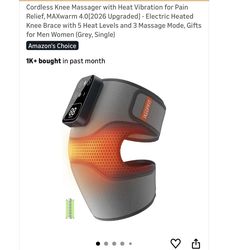 Knee massager
