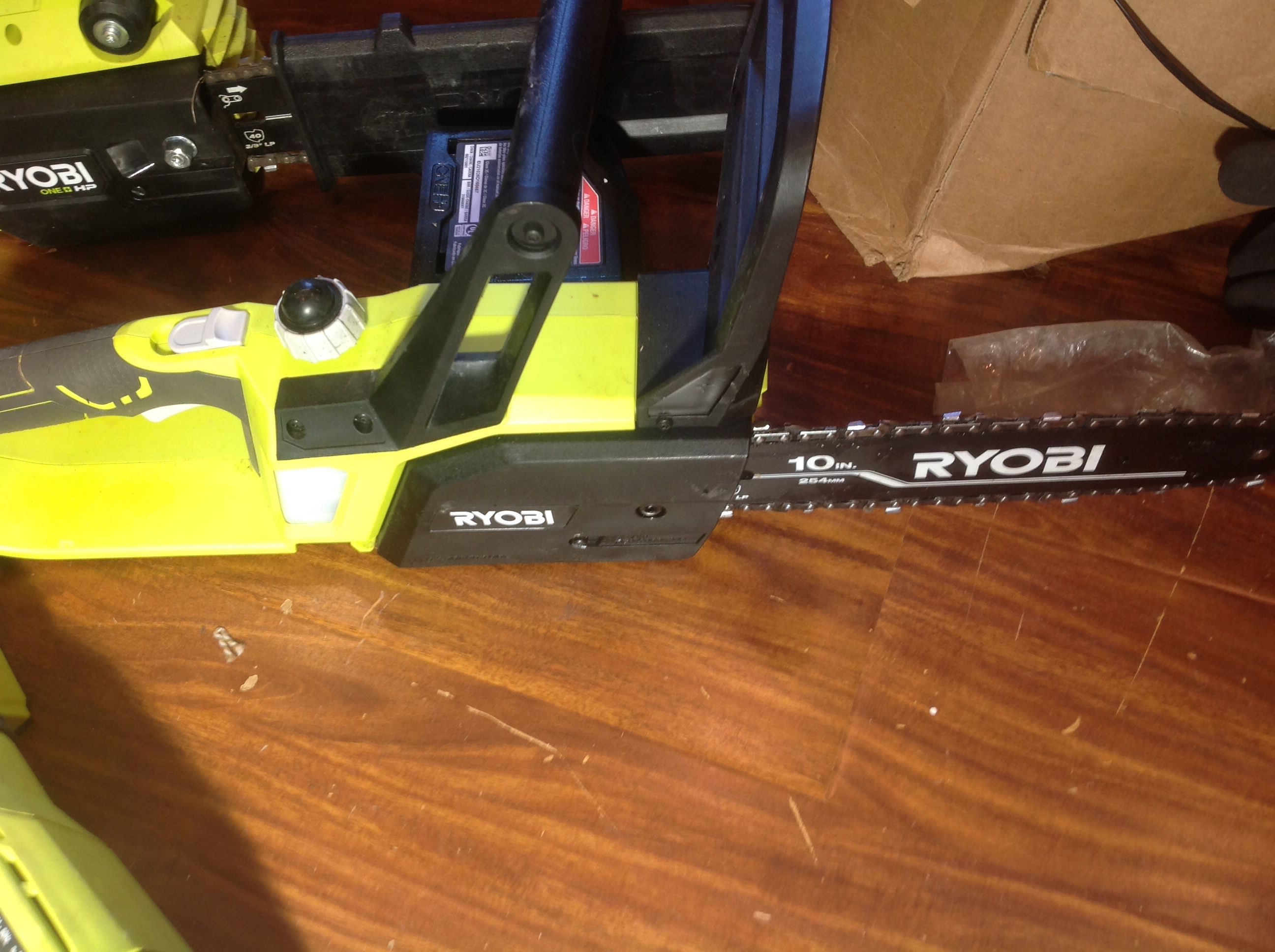 Ryobi 18V Standard Cordless Chainsaw, Only $30!!  Check My Ryobi Tools For This Weekend (Sun) 👍🏽