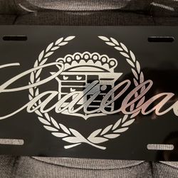 Cadillac Vanity License Plate 