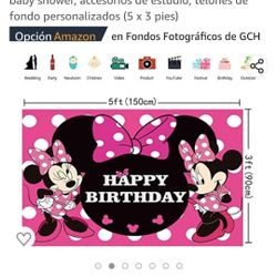 Minnie Back Drop