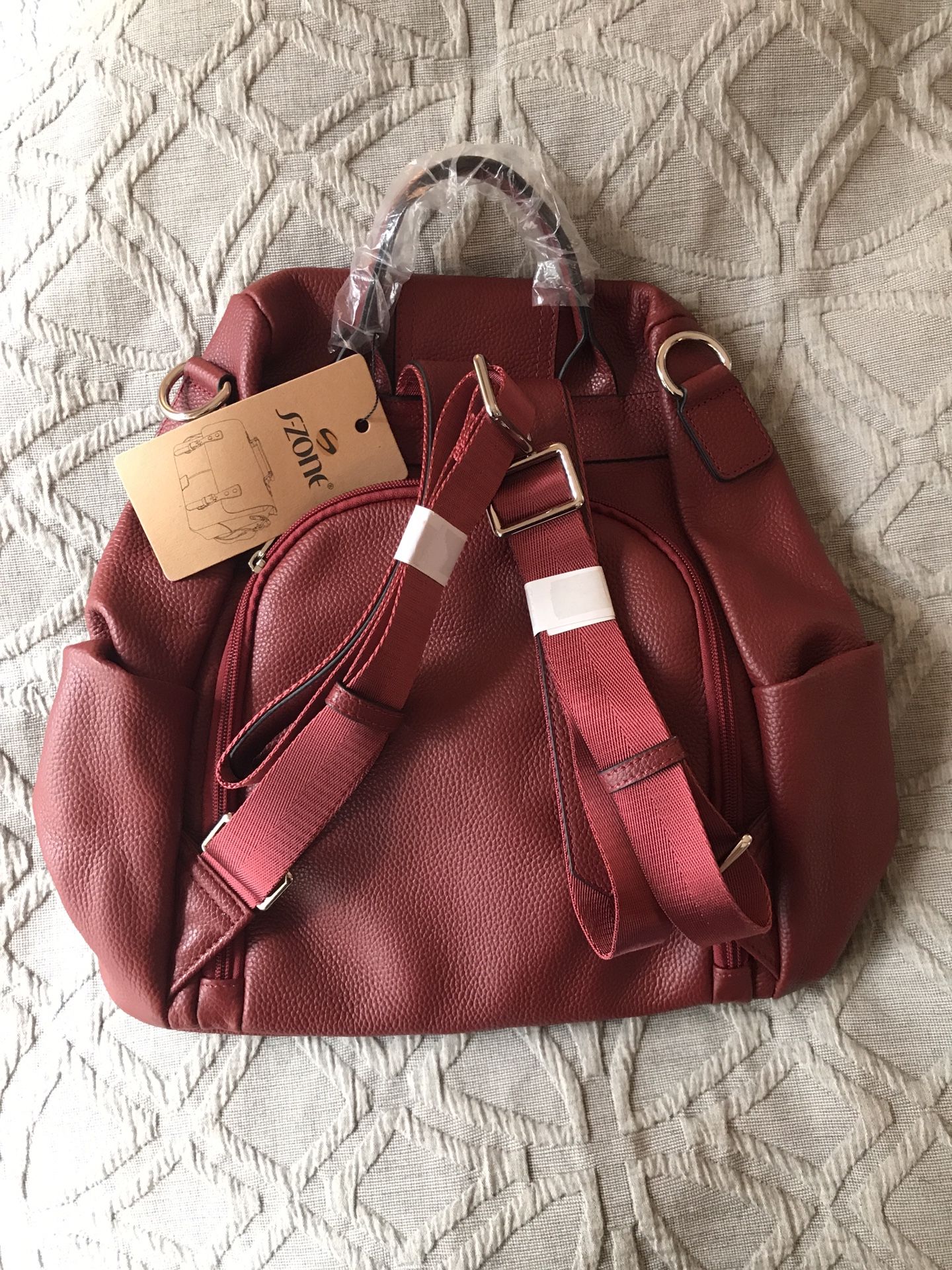 Red laptop bag/backpack