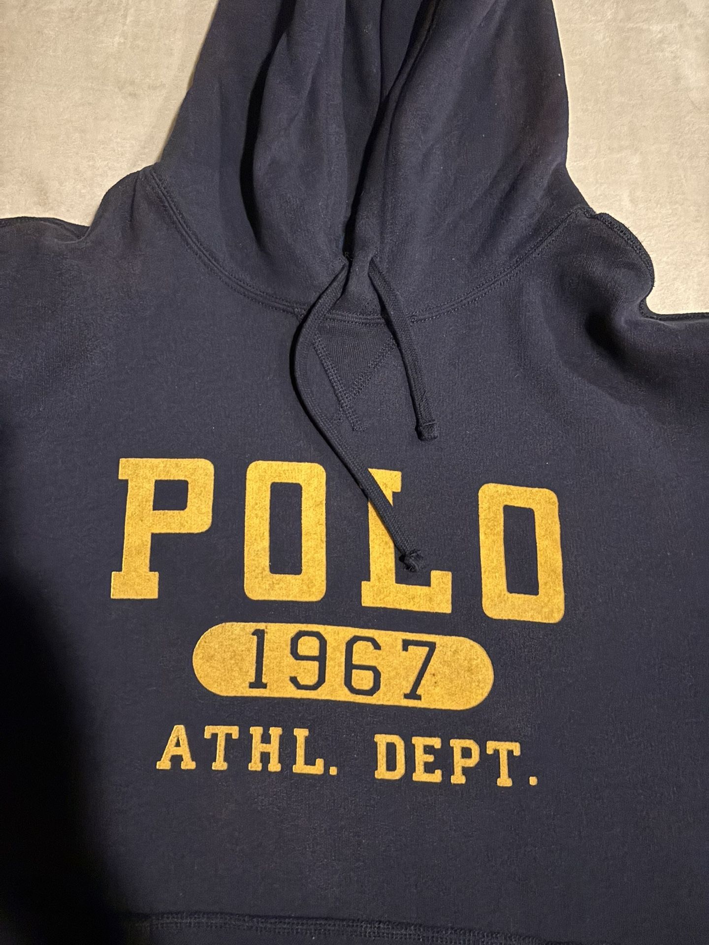 Ralph Lauren Polo Navy Blue sz Large Hoodie