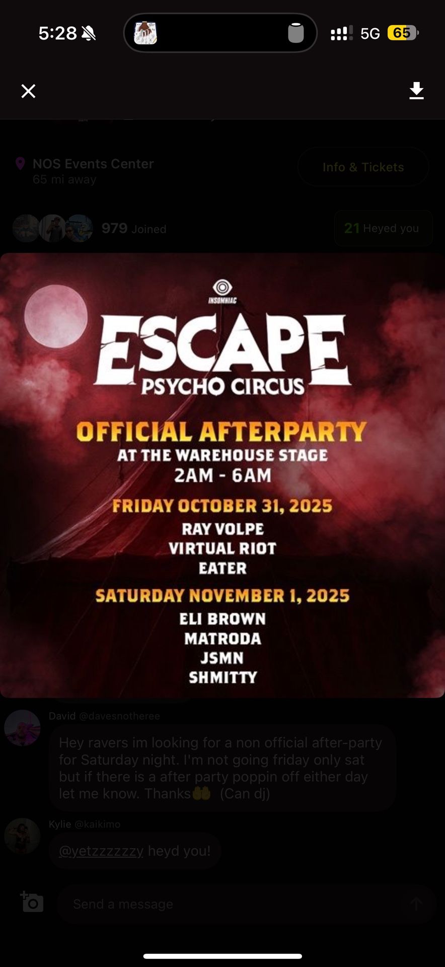 VIP 2day escape ticket fs wristband on hand