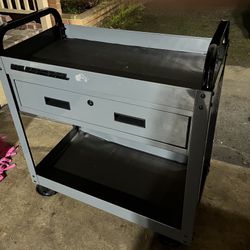 30’ Inch Service Cart Grey