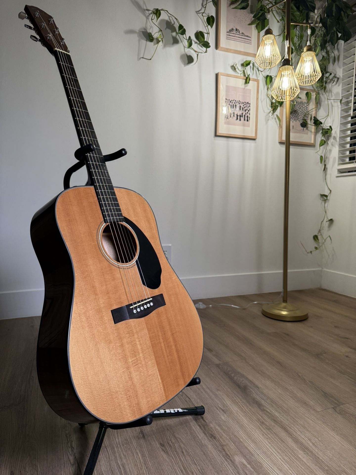 Fender CD-60s/NAT with strap and softcase