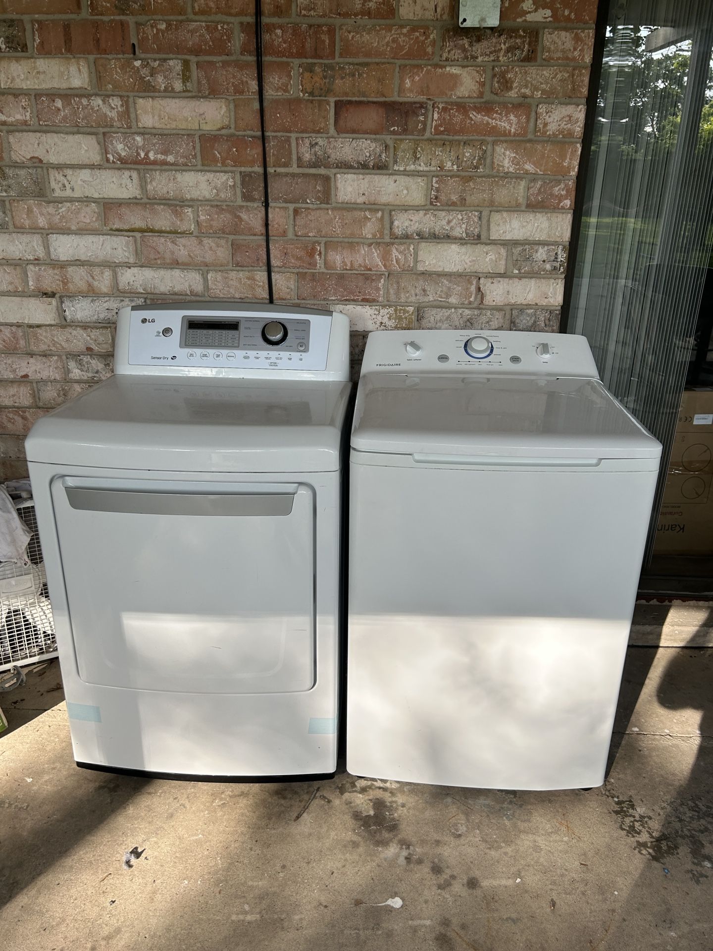 WASHER DRYER SET ELECTRIC WASHER DRYER LAVADORA Y SECADORA MUY BUENA