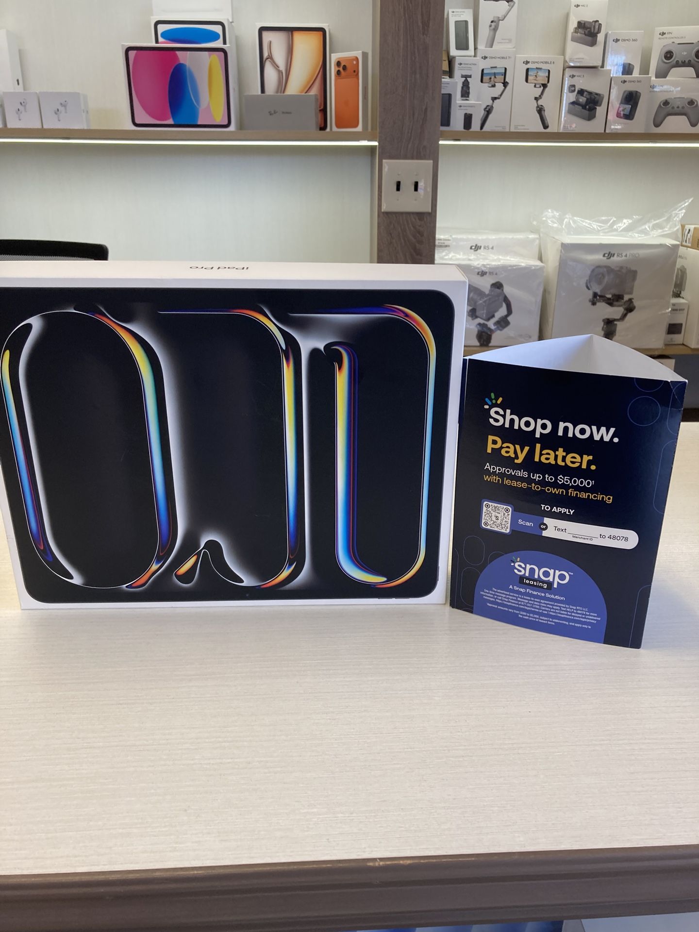 13” iPad Pro M5 256gb Wi-Fi