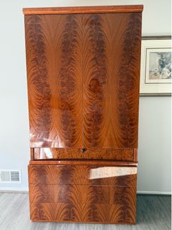 Vintage Wooden Armoire
