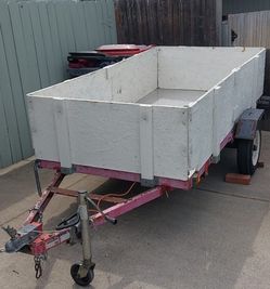 Custom 4x8 Tilt Utility Trailer