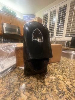 2 Black Wall-Mount Soap Dispensers – Great Condition