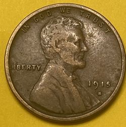 1915-S LINCOLN ONE CENT