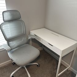 IKEA ALEX Desk AND chair