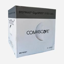 1000ft CommScope GigaSPEED X10D Cat 6A CMP (Blue) - NEW