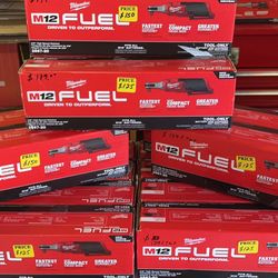 Milwaukee M12 FUEL 12-Volt Lithium-Ion Brushless Cordless High Speed 3/8 in. Ratchet (Tool-Only)