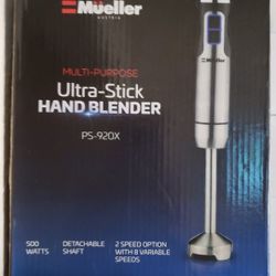 New!! Mueller, Multipurpose Ultra Stick Hand Blender... $40