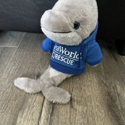 Sea World Dolphin plush 