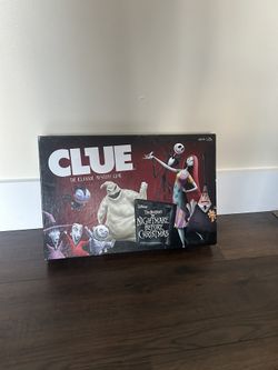 Nightmare Before Christmas Clue Board Game (2016)