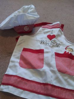New Apron and chef hat