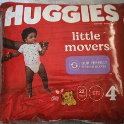 Huggies Diapers Size 4, 22ct.