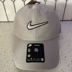 Nike Mens Size M/L Gray Adjustable Club Hat