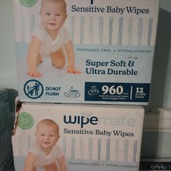 Baby 🍼 Wipes 36 Packs (3 Cases)