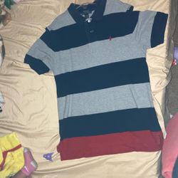 Ralph Lauren Polo Collar Shirt Size Xl18-20