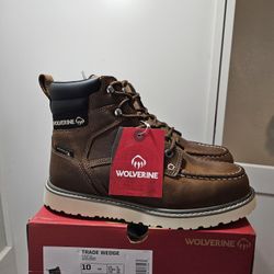 Wolverine Steel Toe Work Boots Sizes 8,9,10, 11.5 