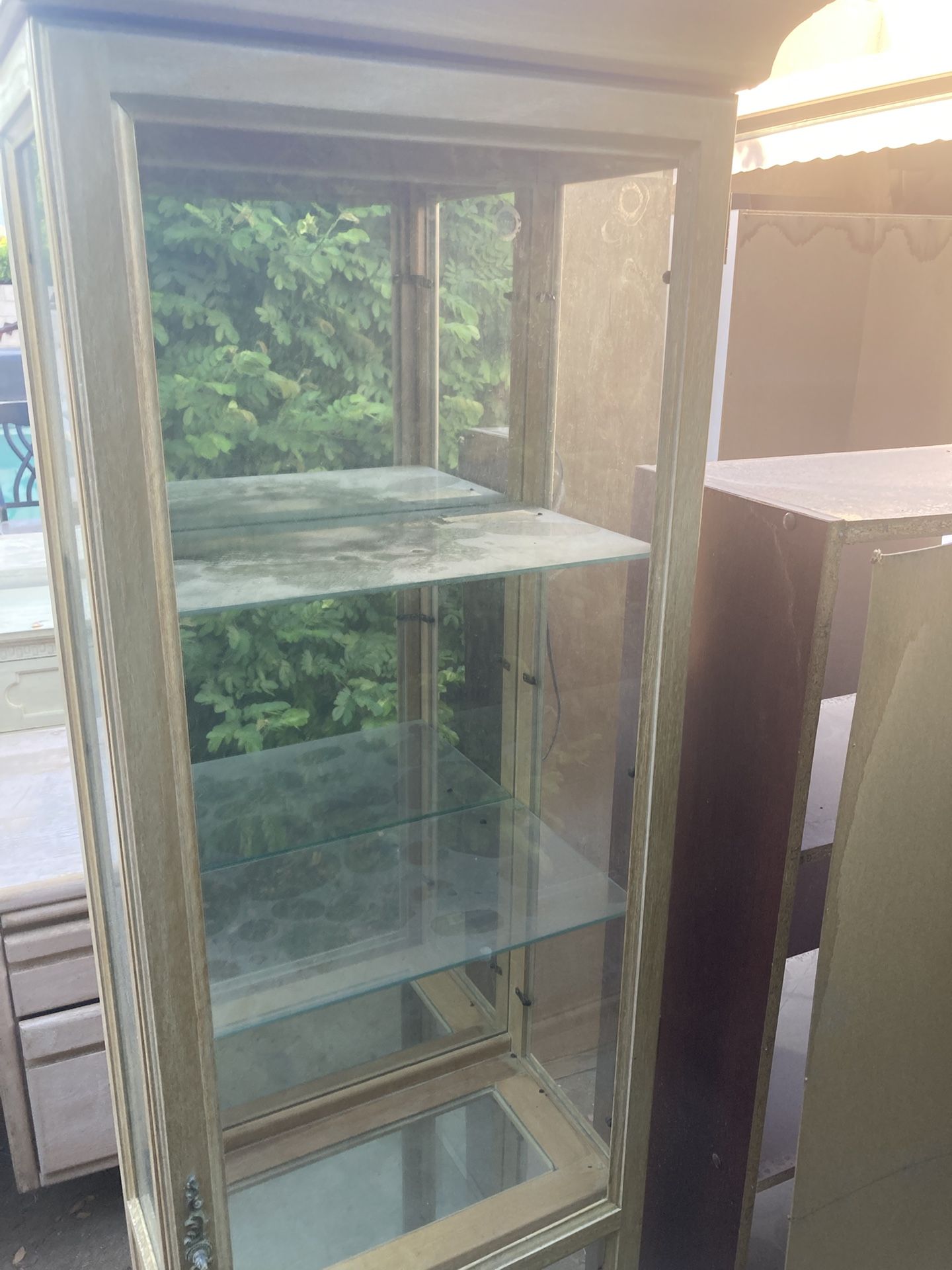 Glass Cabinet For sale
