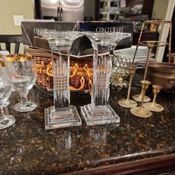 Cristal Candle Holders