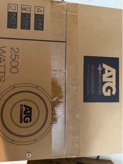 ATG 12in subwoofers