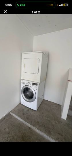 Washer and dryer