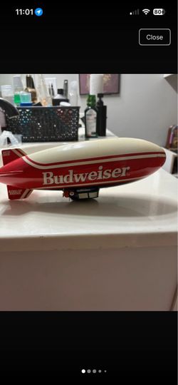Vintage Budweiser Bud One Airship - 10" Limited Edition Die-Cast Metal Model -