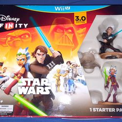 New Sealed Disney Infinity (3.0 Edition) (Nintendo Wii U 2012) Star Wars, Marvel Starter Pack