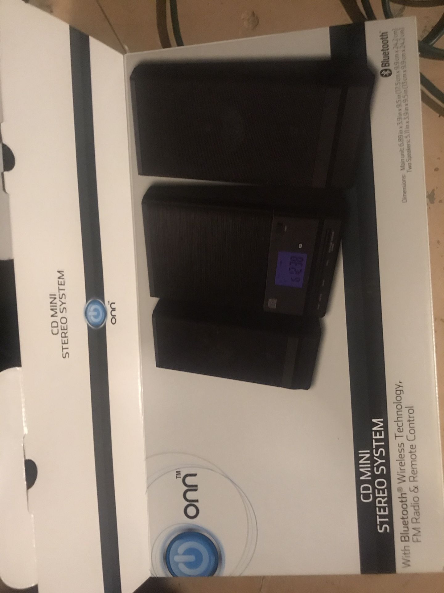 ONN CD/Bluetooth Speakers